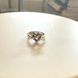 James Avery Delicate Heart Knot Ring